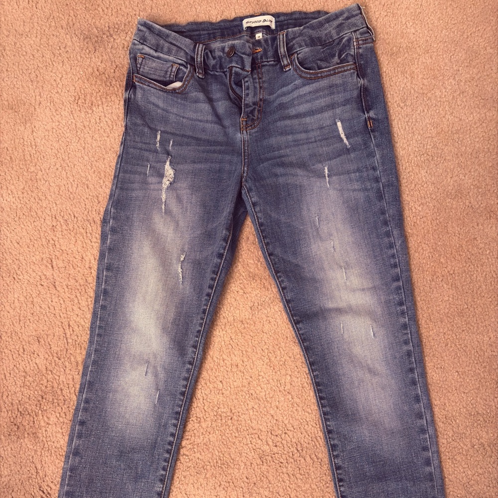 Studio Blue Skinny Jeans Classic Style